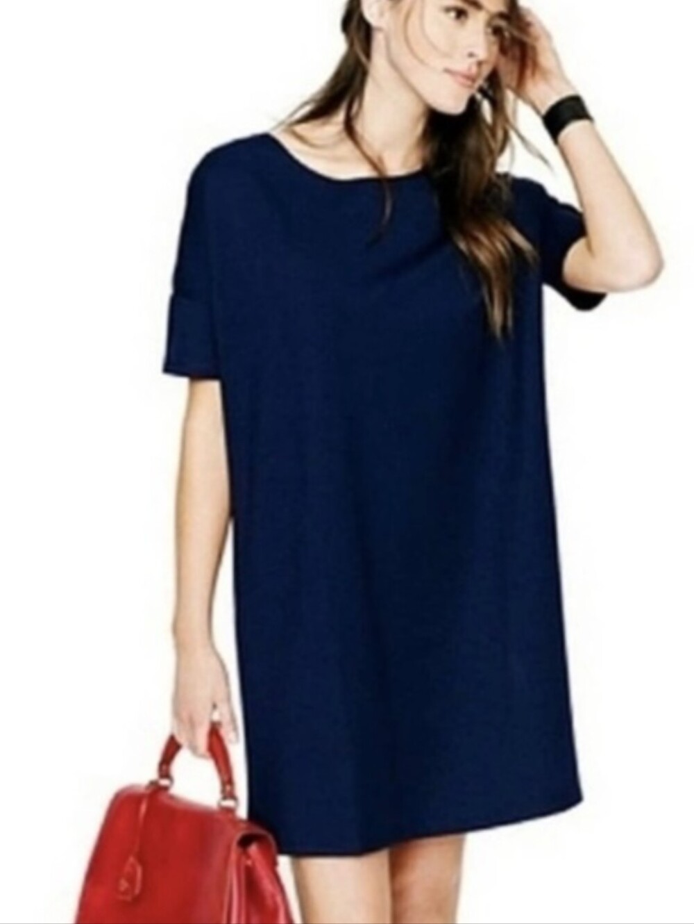 Hatch The Afternoon Dress In Navy